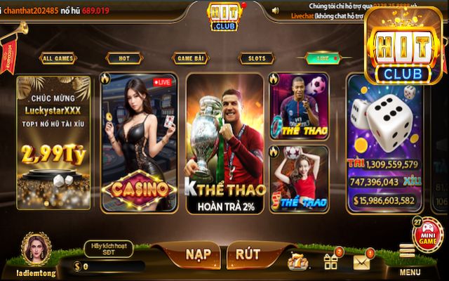 Mở thể thao Hitclub cược kèo phạt góc