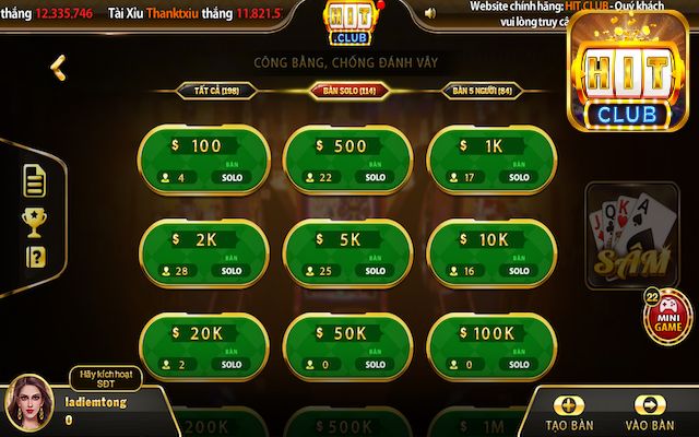 Nguyên tắc báo sâm trong game